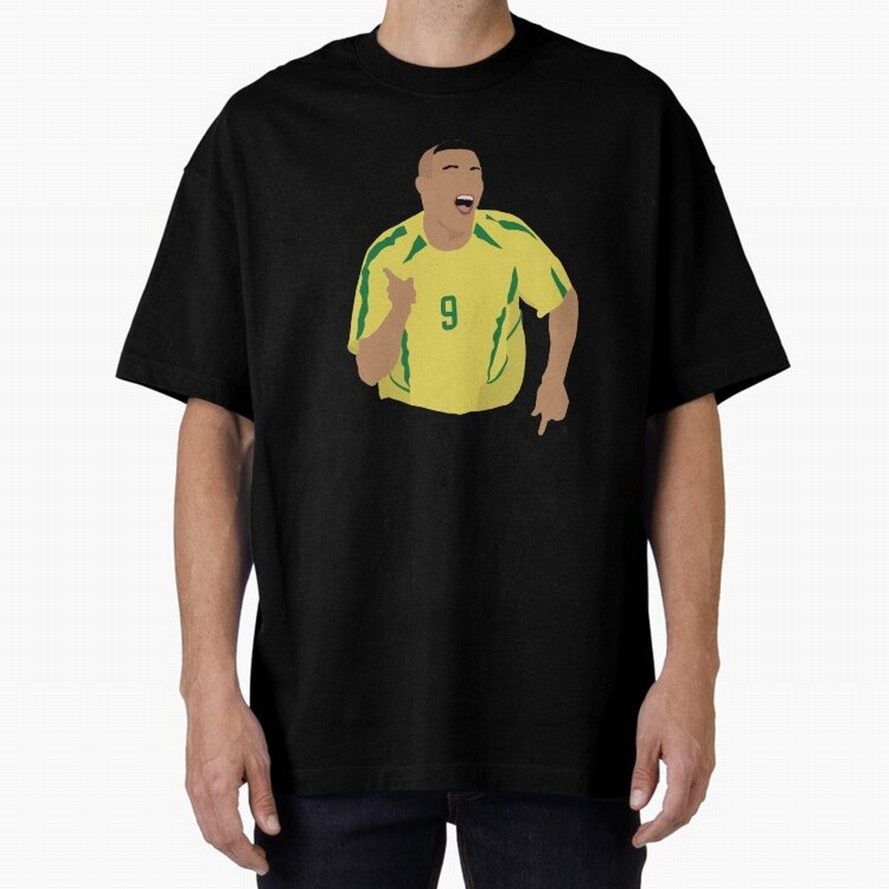 Ronaldo Oversized T-Shirt Bring Supporter Culture to Match Day Hype around FIFA World Cup 2026 Group Stage, CR7, Argentina, Match Day Excitement, Supporter Culture, Golden Goals and Global Football Passion; Perfect for Fans, Collectors, Family