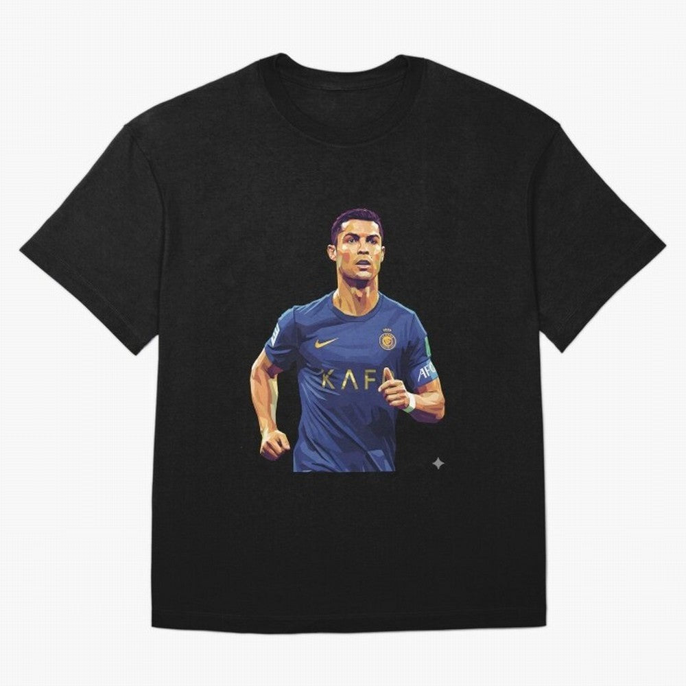 Ronaldo pop art Oversized T-Shirt Bring Stadium Energy to the FIFA World Cup 2026 USA Canada Mexico Journey through Neymar, Haaland and Cristiano Ronaldo Highlights, Argentina, France and Brazil Pride, Match Day Excitement, Supporter Culture,