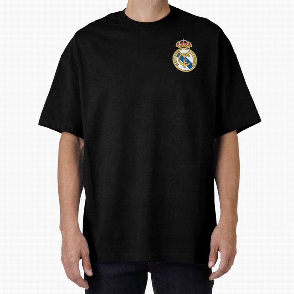 Hala Madrid Oversized T-Shirt Make Memories around FIFA World Cup 2026 Connected to CR7, Brazil, Portugal and Argentina Energy, Sports Nostalgia, International Competition, Famous Players and Unforgettable Victories; Ideal for Passionate Fans Who