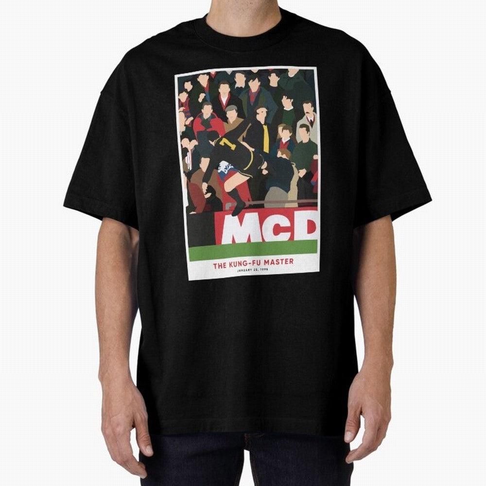 Eric Cantona The Kung-Fu Master Oversized T-Shirt Relive the Noise and Pride of the FIFA World Cup 2026 USA Canada Mexico Journey through Cristiano Ronaldo Highlights, England and Germany Pride, Tournament Hype, Historic Matchups, Family Viewing