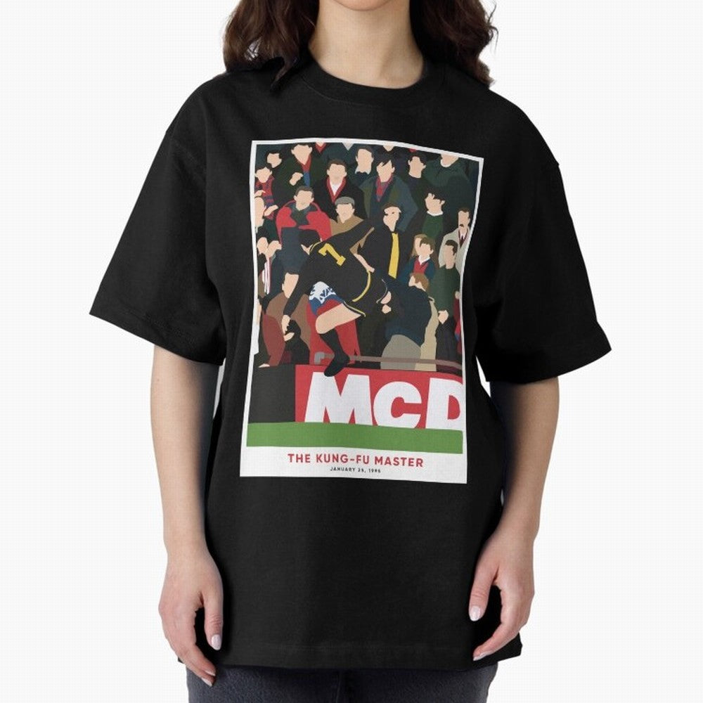 Eric Cantona The Kung-Fu Master Oversized T-Shirt Relive the Noise and Pride of the FIFA World Cup 2026 USA Canada Mexico Journey through Cristiano Ronaldo Highlights, England and Germany Pride, Tournament Hype, Historic Matchups, Family Viewing