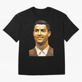 Ronaldo Oversized T-Shirt Elevate Match Day Hype around FIFA World Cup 2026, CR7 and Messi, Germany, Retro Football Energy, Iconic Rivalries, Trophy Chase Drama and Stadium Atmosphere; Perfect for Supporters Who Want Bold Football Energy, Global
