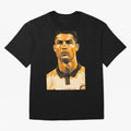 Ronaldo Oversized T-Shirt Share FIFA World Cup 2026 Group Stage Highlighting CR7, Argentina, France and Brazil Energy, Classic Soccer Heritage, Championship Pressure, Fan Loyalty and International Pride; Perfect for People Who Love Argentina,
