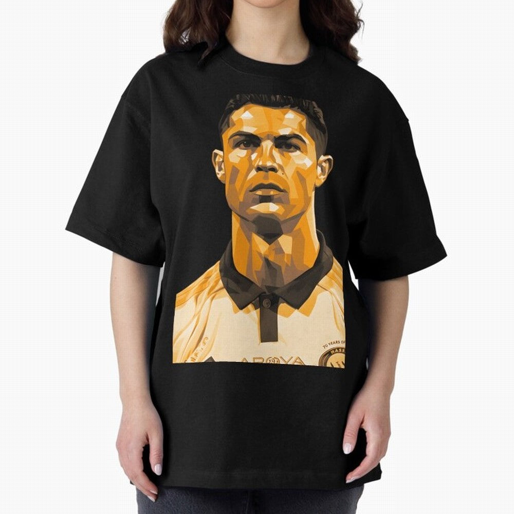 Ronaldo Oversized T-Shirt Share FIFA World Cup 2026 Group Stage Highlighting CR7, Argentina, France and Brazil Energy, Classic Soccer Heritage, Championship Pressure, Fan Loyalty and International Pride; Perfect for People Who Love Argentina,