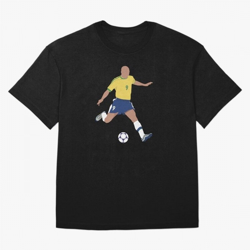 Ronaldo Lu¨ªs Naz¨¢rio de Lima - R9 Oversized T-Shirt Celebrate Soccer Greatness during Global Football Passion for FIFA World Cup 2026 USA Canada Mexico, Highlighting Messi, England, Supporter Pride, Iconic Celebrations, Legendary Names and Global