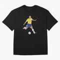Ronaldo Lu¨ªs Naz¨¢rio de Lima - R9 Oversized T-Shirt Celebrate Soccer Greatness during Global Football Passion for FIFA World Cup 2026 USA Canada Mexico, Highlighting Messi, England, Supporter Pride, Iconic Celebrations, Legendary Names and Global