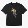 Brazilian Football Player from Milano Oversized T-Shirt Bring Champion Energy into Global Football Passion for FIFA World Cup 2026 Group Stage, Featuring Neymar, Haaland and Cristiano Ronaldo, Spain and Netherlands, Vintage Soccer Flavor, Modern