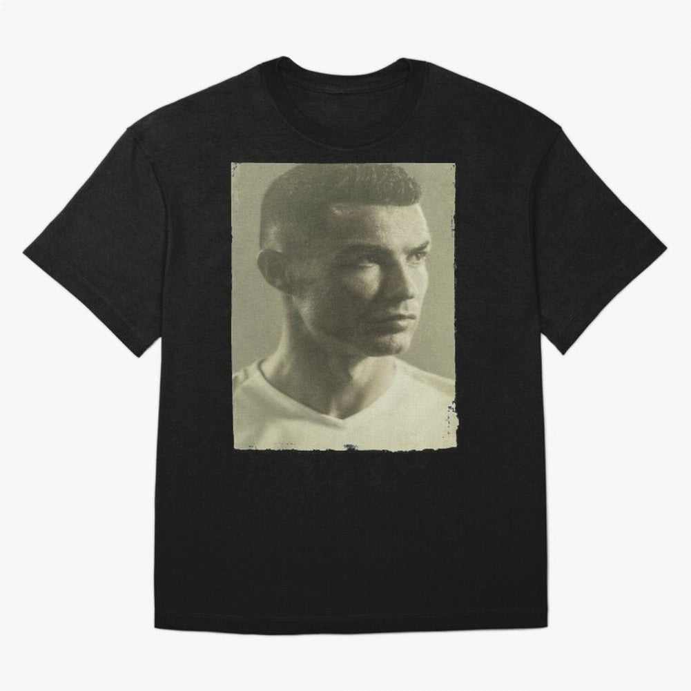 Cristiano Ronaldo Fan Art Oversized T-Shirt Refresh Match Day Hype around FIFA World Cup 2026, Cristiano Ronaldo, Brazil, Match Day Excitement, Supporter Culture, Golden Goals and Global Football Passion; Perfect for Supporters Who Want Bold