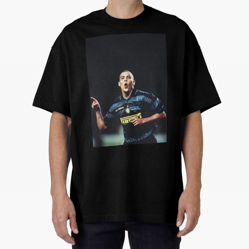 IL FENOMENO Oversized T-Shirt Honor the Beautiful Game during Match Day Hype around FIFA World Cup 2026, Mbappe and Neymar, Brazil, Supporter Pride, Iconic Celebrations, Legendary Names and Global Match Day Energy; Perfect for Supporters Who Want