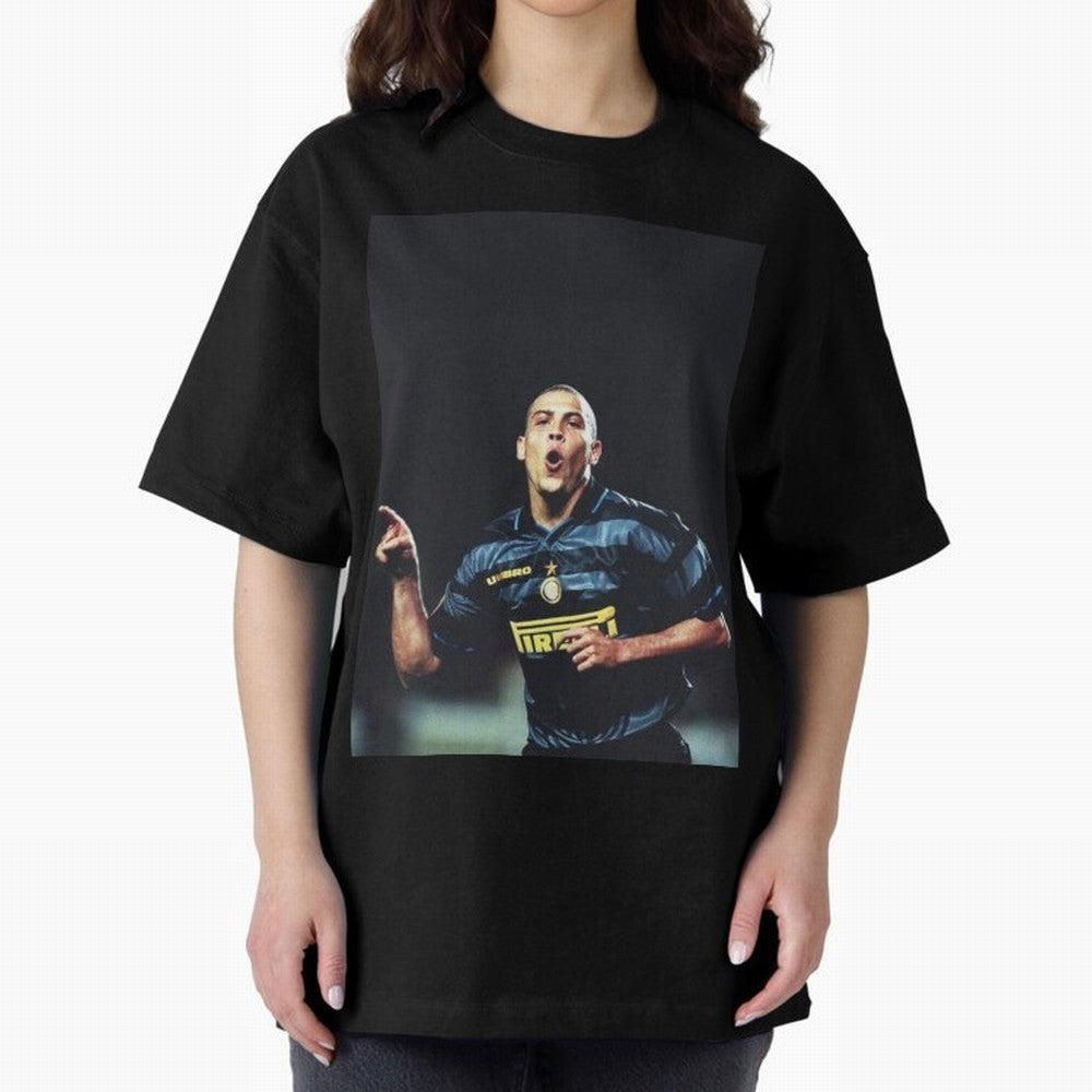 IL FENOMENO Oversized T-Shirt Honor the Beautiful Game during Match Day Hype around FIFA World Cup 2026, Mbappe and Neymar, Brazil, Supporter Pride, Iconic Celebrations, Legendary Names and Global Match Day Energy; Perfect for Supporters Who Want