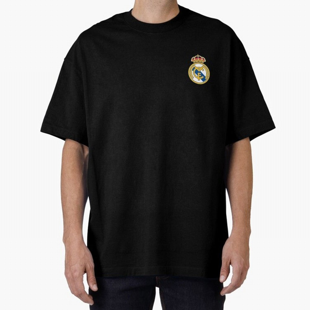 Madrid Football Logo Oversized T-Shirt Create FIFA World Cup 2026 USA Canada Mexico Spirit, Celebrating England, Mbappe and Neymar, Fan Favorite Moments, National Team Passion, Big Match Drama and Soccer History; Created for Match Day Parties,