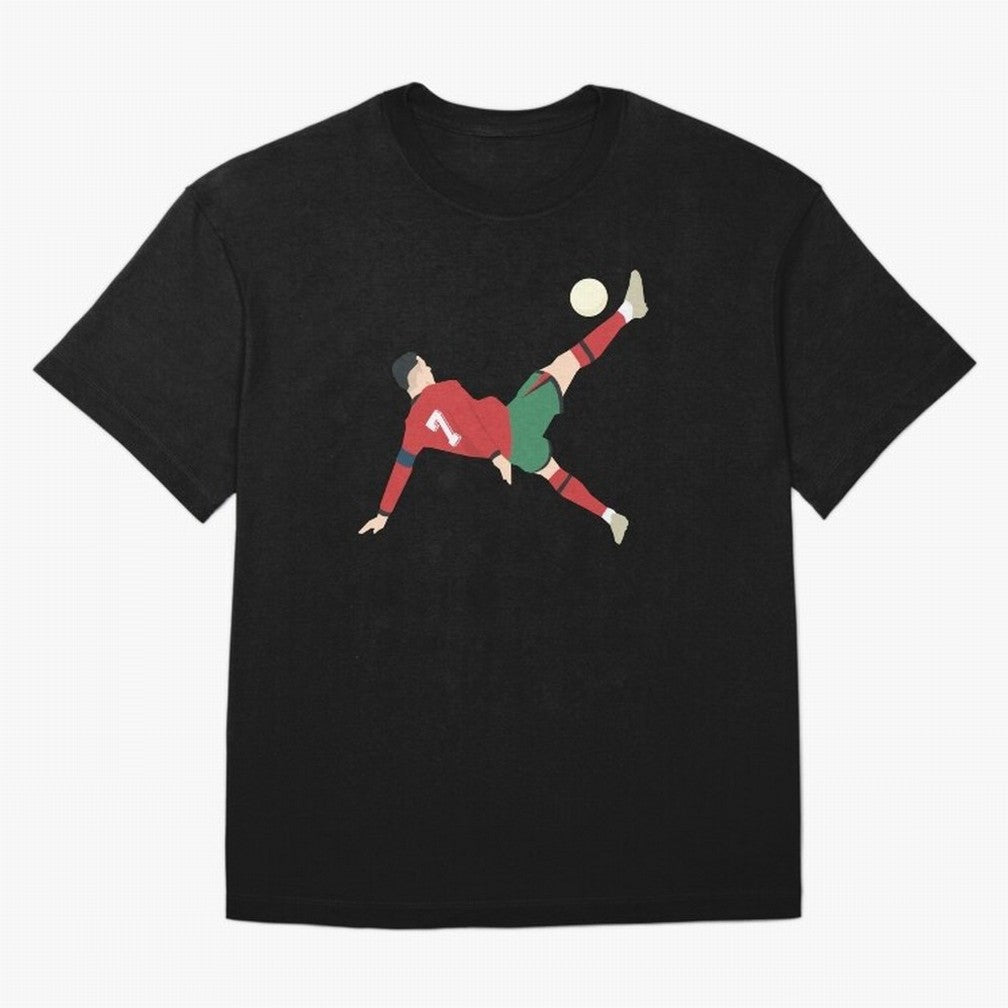 Cristiano Ronaldo CR7 Portugal Oversized T-Shirt Stand with Global Football Passion for FIFA World Cup 2026 Group Stage, Built around Cristiano Ronaldo, France, Football Passion, Legendary Performances, Festival Vibes and Supporter Community; Built