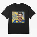 Ronaldo al nassr Oversized T-Shirt Bring a Vintage Feel to the FIFA World Cup 2026 Journey through Messi Highlights, Netherlands Pride, Sports Nostalgia, International Competition, Famous Players and Unforgettable Victories; Great for Supporters