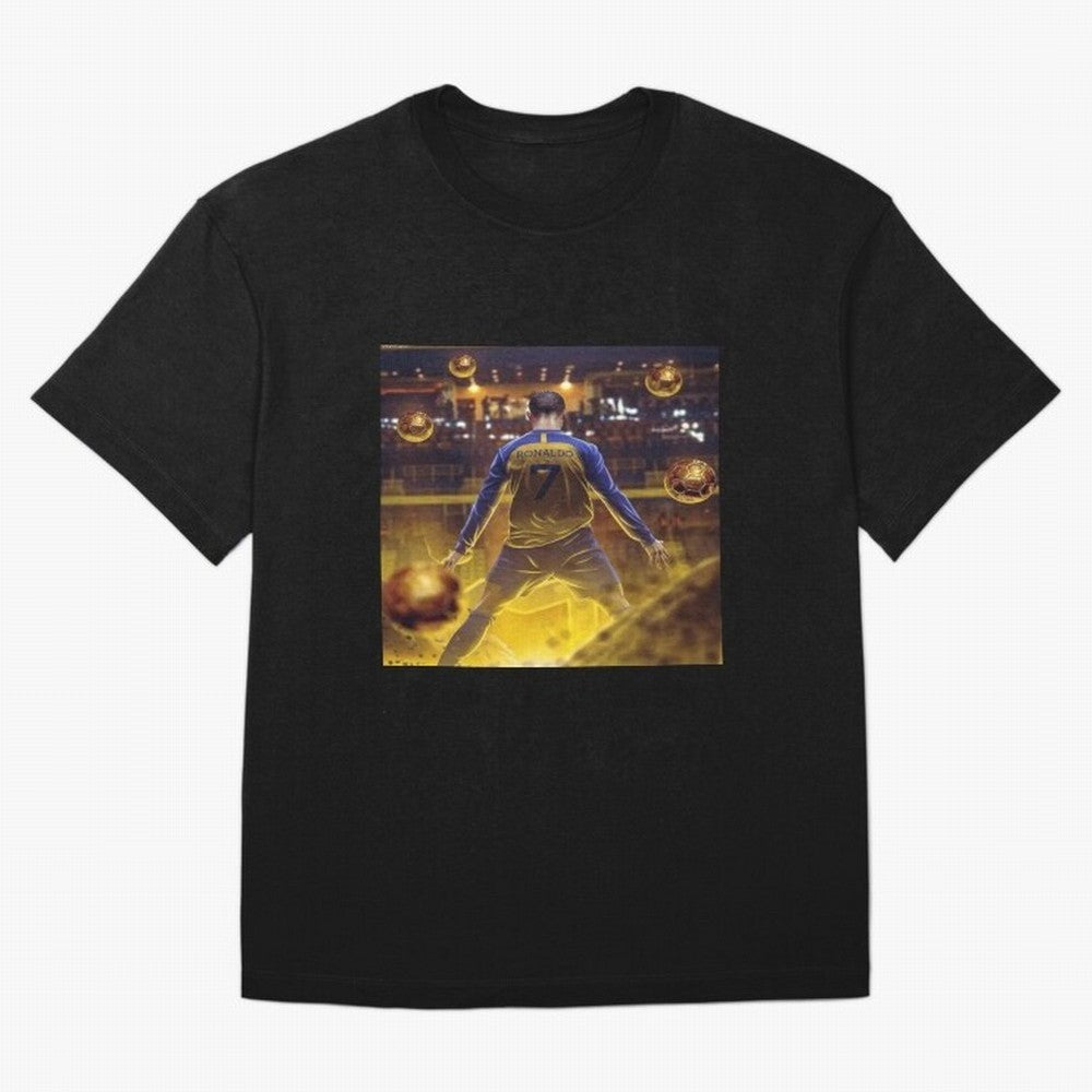 Ronaldo al nassr Oversized T-Shirt Honor Champions and Dreams in the FIFA World Cup 2026 USA Canada Mexico Journey through Cristiano Ronaldo Highlights, Netherlands Pride, Stadium Memories, Football Loyalty, International Chants and Championship
