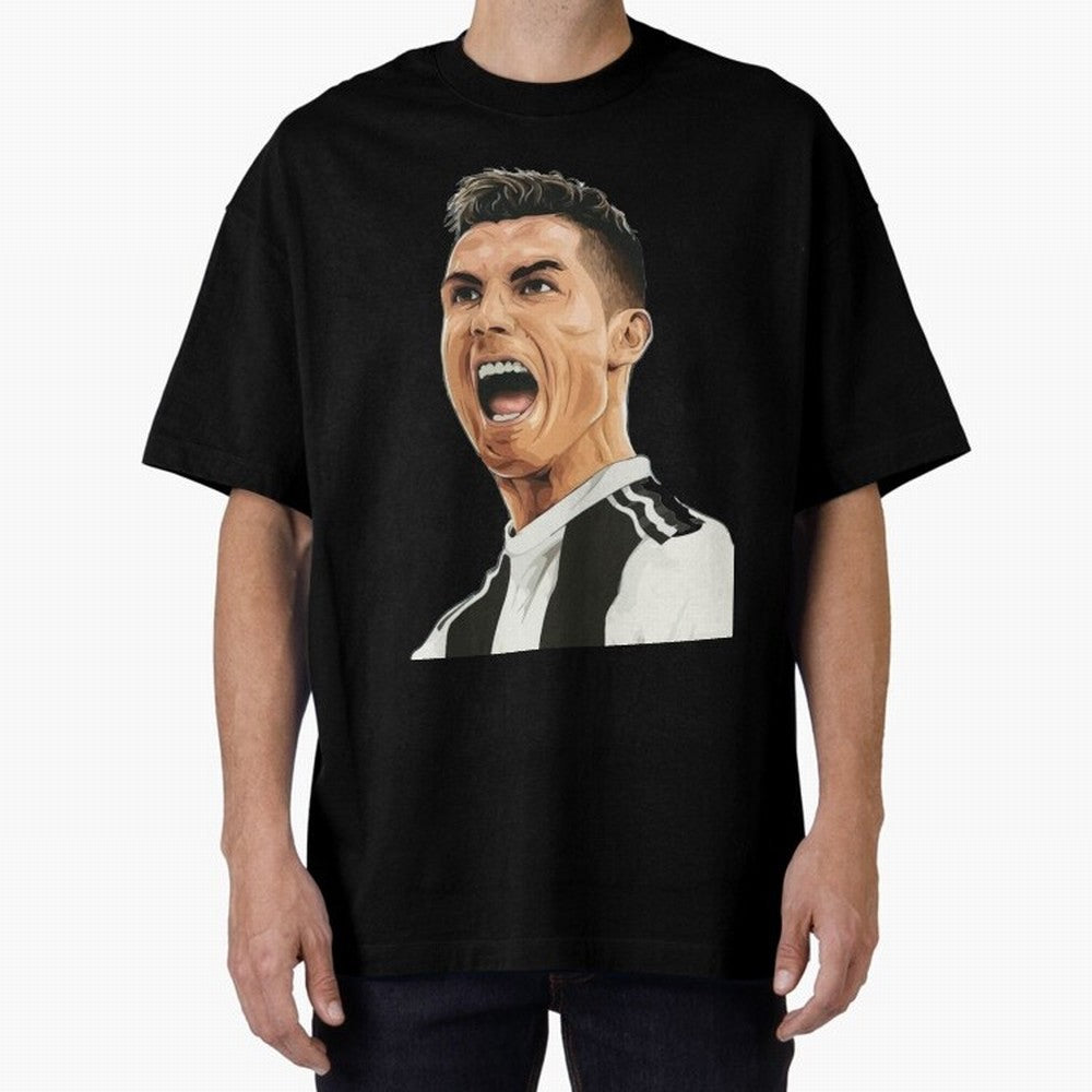Ronaldo Ronaldo Oversized T-Shirt Join Supporters Worldwide for Global Football Passion for FIFA World Cup 2026 USA Canada Mexico, Centered on Messi, CR7 and Mbappe, England, Stadium Chants, National Pride, Trophy Dreams and Unforgettable Football