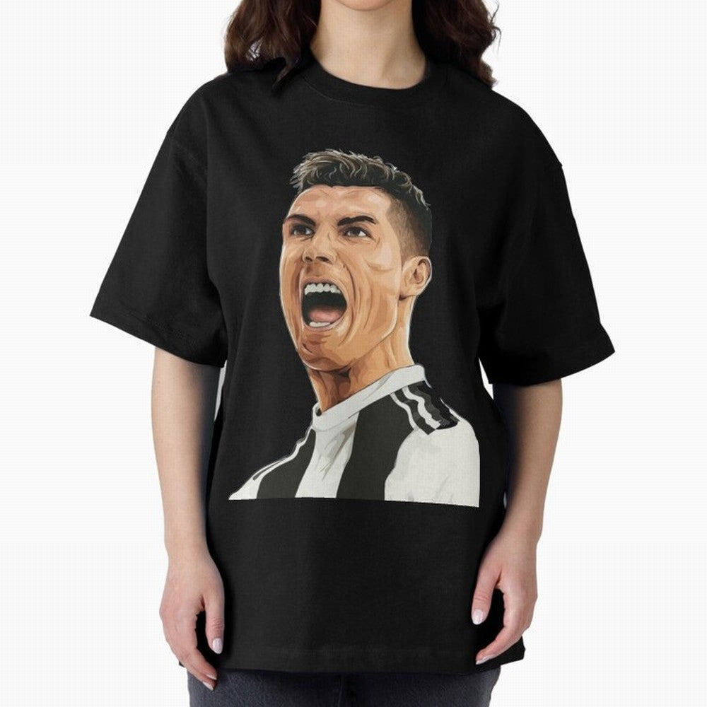 Ronaldo Ronaldo Oversized T-Shirt Join Supporters Worldwide for Global Football Passion for FIFA World Cup 2026 USA Canada Mexico, Centered on Messi, CR7 and Mbappe, England, Stadium Chants, National Pride, Trophy Dreams and Unforgettable Football