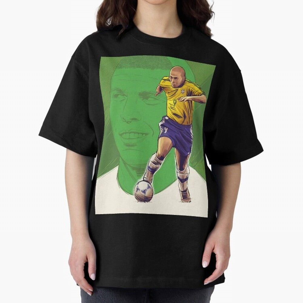 Wallpaper Ronaldo Nazario Oversized T-Shirt Back the Journey through FIFA World Cup 2026 Group Stage for Fans of CR7 and France and Portugal, Bringing Champion Mindset, Group Stage Buzz, Knockout Tension and Passionate Fan Culture; Made for Die