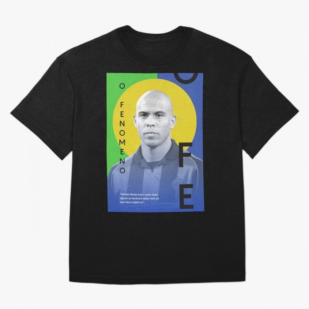 O Phenomenon Oversized T-Shirt Celebrate Football Heritage in Global Football Passion for FIFA World Cup 2026 USA Canada Mexico, Capturing Mbappe, Brazil, Portugal and Argentina, Stadium Memories, Football Loyalty, International Chants and