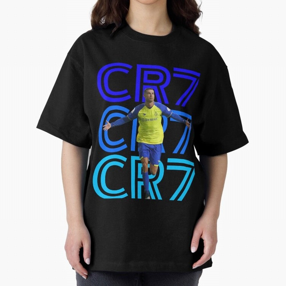 Christiano Ronaldo CR7 Oversized T-Shirt Create FIFA World Cup 2026 for Fans of Mbappe and Spain and Netherlands, Bringing Stadium Memories, Football Loyalty, International Chants and Championship Tradition; Perfect for Supporters Who Want Bold
