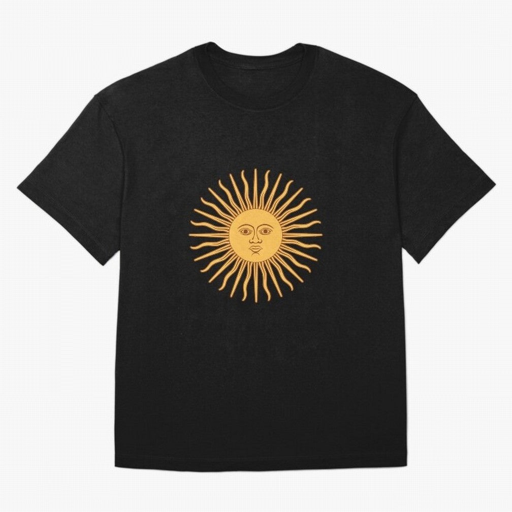 Argentina's Sun Oversized T-Shirt Show Fan Pride Across FIFA World Cup 2026 for Fans of Cristiano Ronaldo, Haaland and CR7 and France, Bringing Champion Mindset, Group Stage Buzz, Knockout Tension and Passionate Fan Culture; Perfect for Supporters