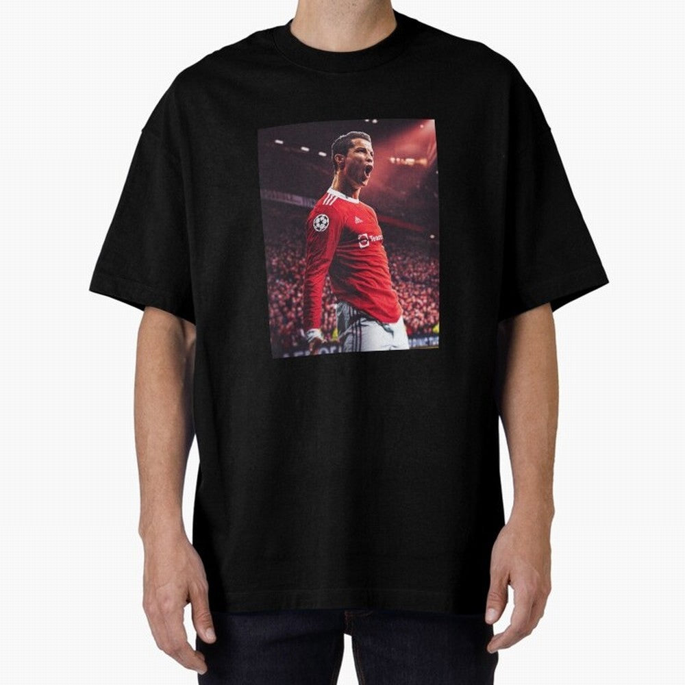 Cristiano Ronaldo CR7 Manchester Home 202122,Ronaldo Gifts, Ronaldo Best Selling , Ronaldo Top Item Oversized T-Shirt Celebrate the Stars of FIFA World Cup 2026 USA Canada Mexico Spirit, Made for Brazil, Messi and Cristiano Ronaldo, Fan Favorite