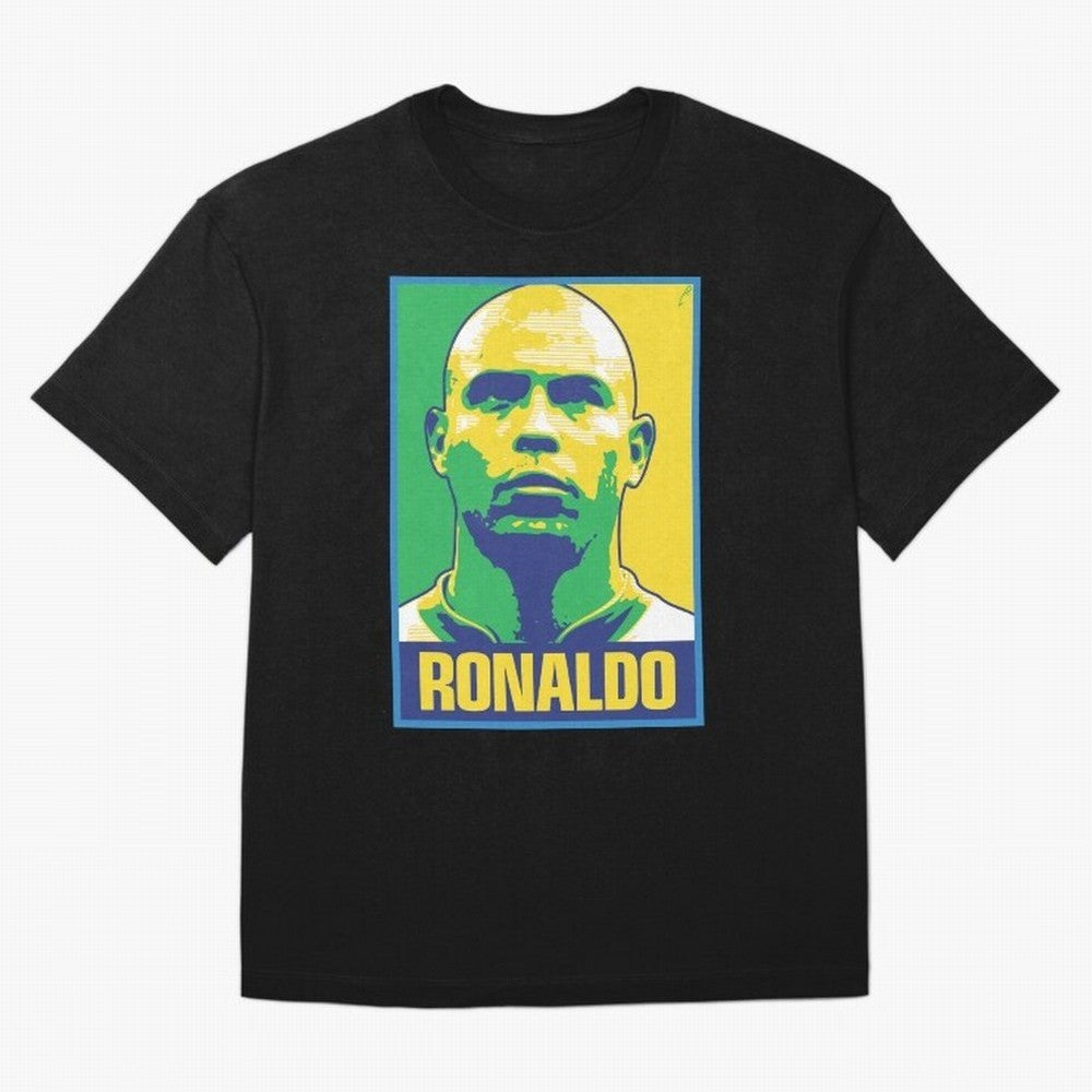 Ronaldo - BRAZIL Oversized T-Shirt Bring Home the FIFA World Cup 2026 Journey through Mbappe and Neymar Highlights, Argentina, France and Brazil Pride, Stadium Chants, National Pride, Trophy Dreams and Unforgettable Football Memories; Ideal for