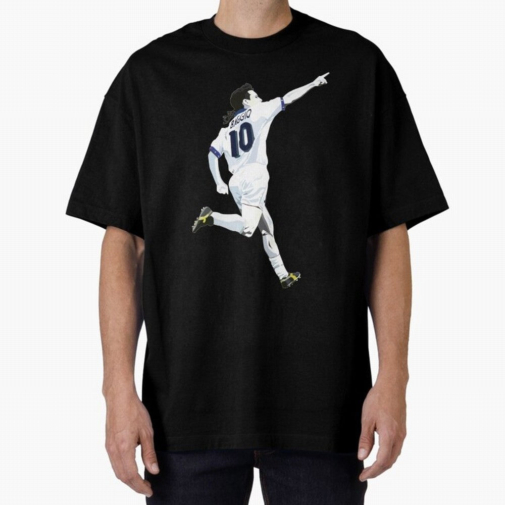 Roberto Baggio - Italy | Mbappe gift Oversized T-Shirt Create FIFA World Cup 2026 USA Canada Mexico Capturing Messi, Portugal Energy, Supporter Pride, Iconic Celebrations, Legendary Names and Global Match Day Energy; Built for Supporters Chasing