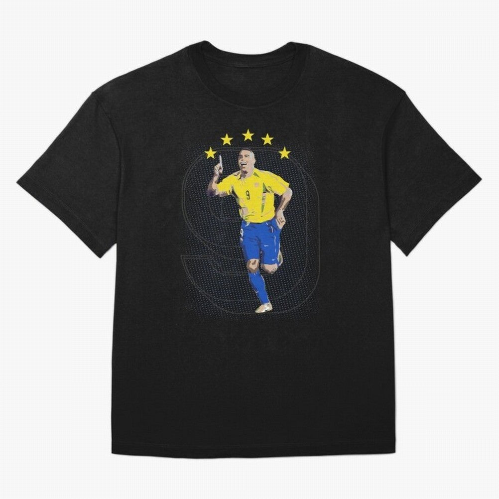 Ronaldo Fenomeno Oversized T-Shirt Celebrate Football Heritage in Global Football Passion for FIFA World Cup 2026 Group Stage, Connected to Haaland, England, France and Netherlands, Global Supporter Spirit, Legendary Goals, National Colors and