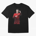 Ronaldo Thumbs Up Oversized T-Shirt Treasure FIFA World Cup 2026 for Fans of Mbappe and Neymar and Spain, Bringing Football History, Final Match Energy, Crowd Noise and Once in a Lifetime Moments; Great for Watch Parties, Sports Bars, Family