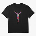 Ronaldinho FC Barcelona Oversized T-Shirt Celebrate Golden Goal Energy in FIFA World Cup 2026 Group Stage for Fans of Messi, CR7 and Mbappe and Argentina and Brazil, Bringing Stadium Chants, National Pride, Trophy Dreams and Unforgettable Football