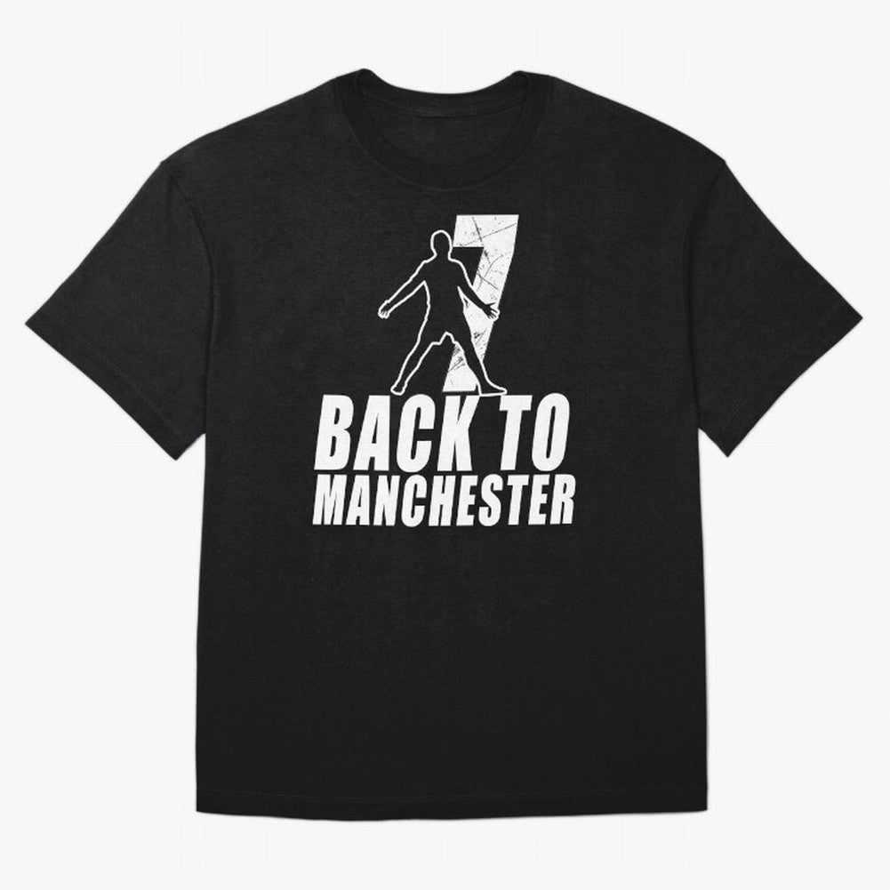 Men Back to manchester, Welcome to manchester Oversized T-Shirt Showcase Match Day Hype around FIFA World Cup 2026, Messi, CR7 and Mbappe, England and Germany, Game Day Rituals, Football Legends, Country Pride and the Road to the Final; Built for