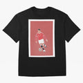 Cristiano Ronaldo 2 Oversized T-Shirt Follow Global Football Passion for FIFA World Cup 2026, Celebrating Haaland and Mbappe, Netherlands, Retro Football Energy, Iconic Rivalries, Trophy Chase Drama and Stadium Atmosphere; Great for Watch Parties,