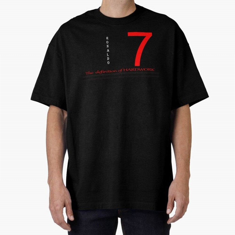Christiano Ronaldo T-shirts Oversized T-Shirt Feel the Trophy Chase of Match Day Hype around FIFA World Cup 2026, Neymar, Haaland and Cristiano Ronaldo, Brazil, Goal Celebration Energy, Supporter Heritage, Football Icons and Worldwide Tournament