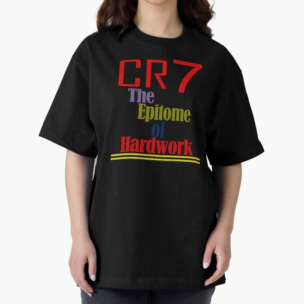 Christiano Ronaldo T-shirts Oversized T-Shirt Experience the Global Stage of FIFA World Cup 2026 USA Canada Mexico for Fans of CR7 and Spain and Netherlands, Bringing Football Festival Excitement, Trophy Ambitions, Country Rivalries and Star Player