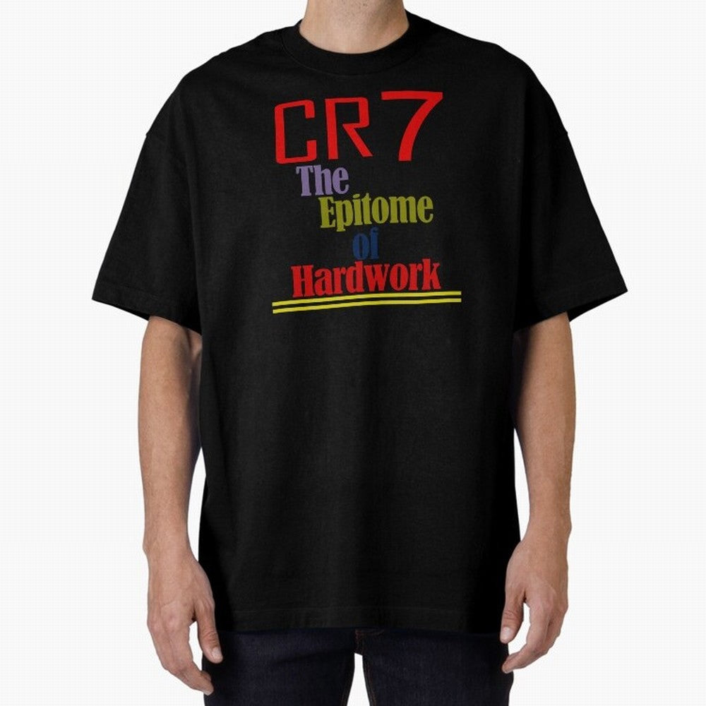 Christiano Ronaldo T-shirts Oversized T-Shirt Experience the Global Stage of FIFA World Cup 2026 USA Canada Mexico for Fans of CR7 and Spain and Netherlands, Bringing Football Festival Excitement, Trophy Ambitions, Country Rivalries and Star Player