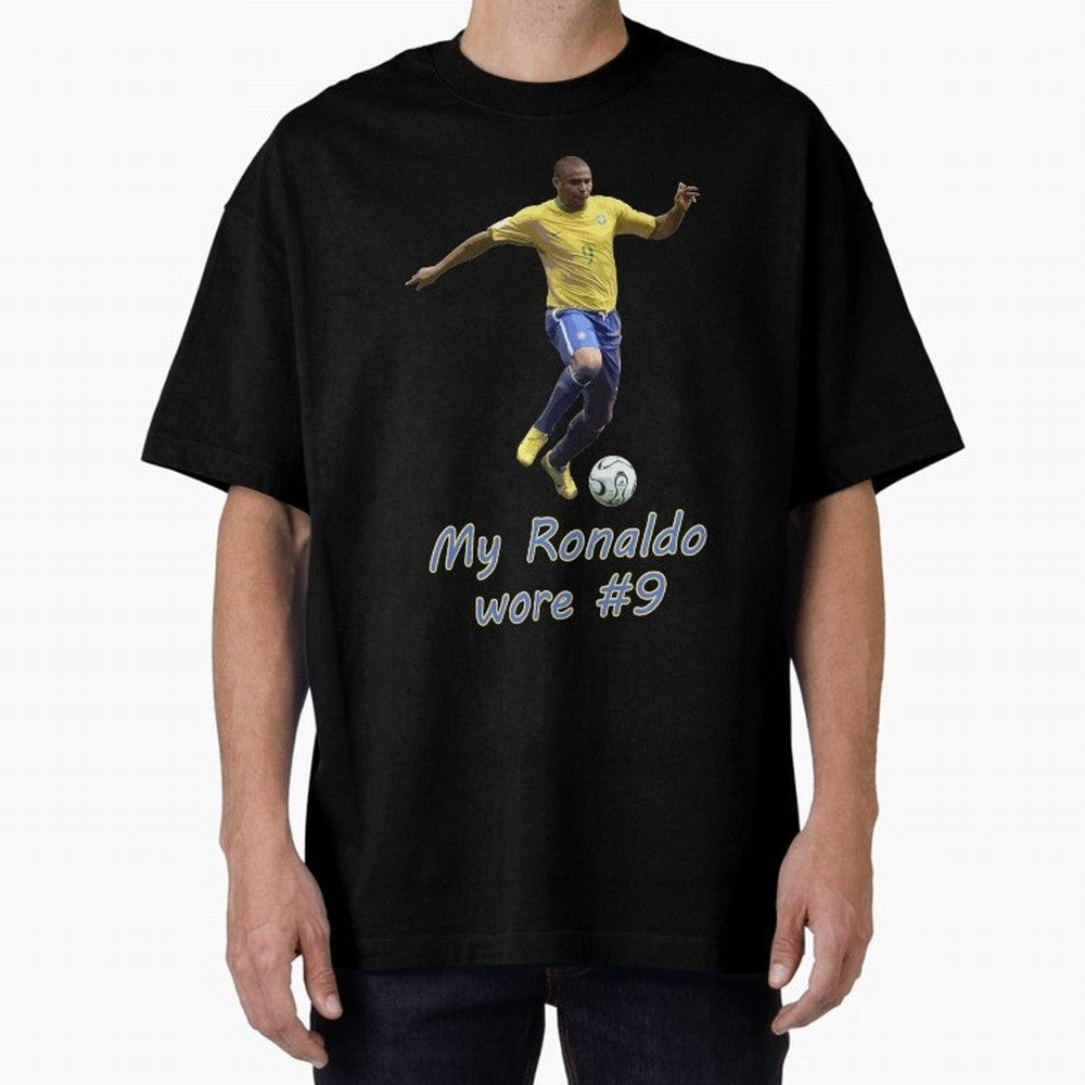 The True Ronaldo Oversized T-Shirt Bring a Champion Mindset to FIFA World Cup 2026 for Fans of CR7 and Argentina and Brazil, Bringing Match Day Excitement, Supporter Culture, Golden Goals and Global Football Passion; Great for Supporters Who Love