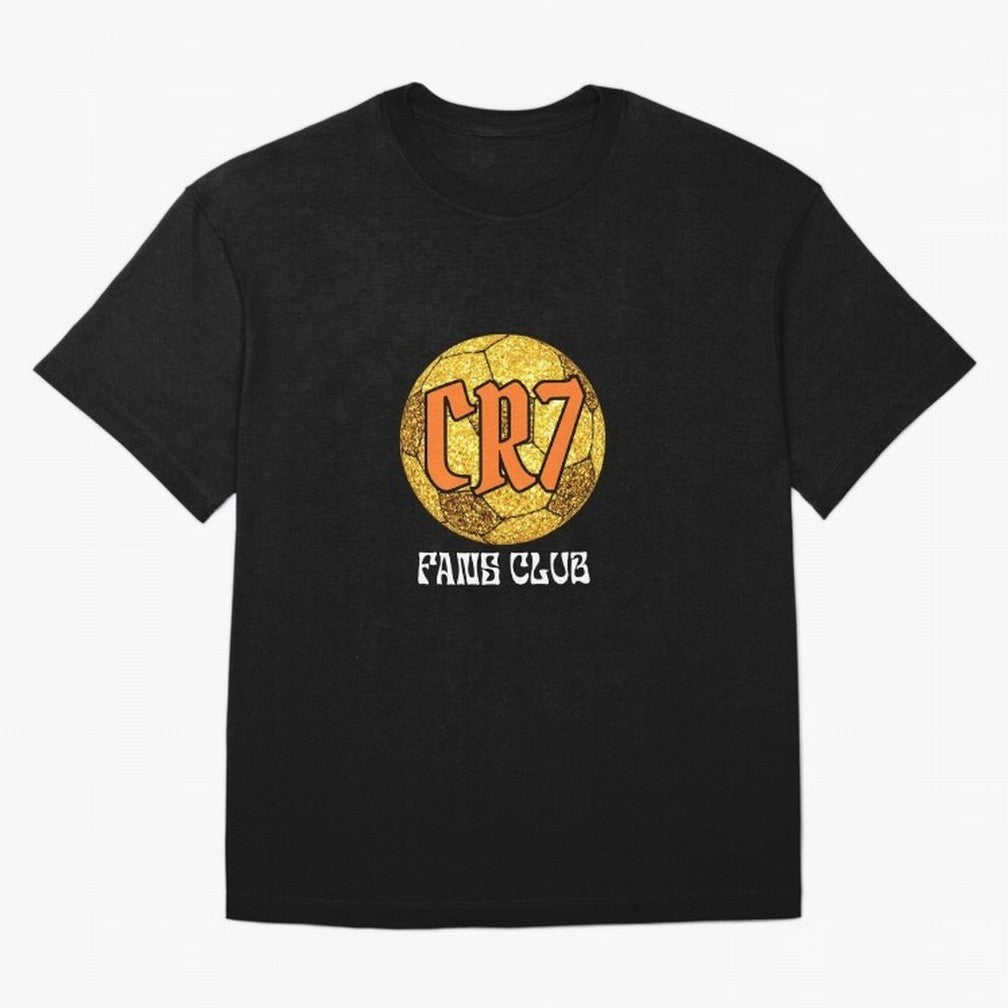 CR7 BLK3 Oversized T-Shirt Keep Football History Alive during FIFA World Cup 2026 USA Canada Mexico Connected to CR7, Argentina, France and Brazil Energy, Football History, Final Match Energy, Crowd Noise and Once in a Lifetime Moments; Great for