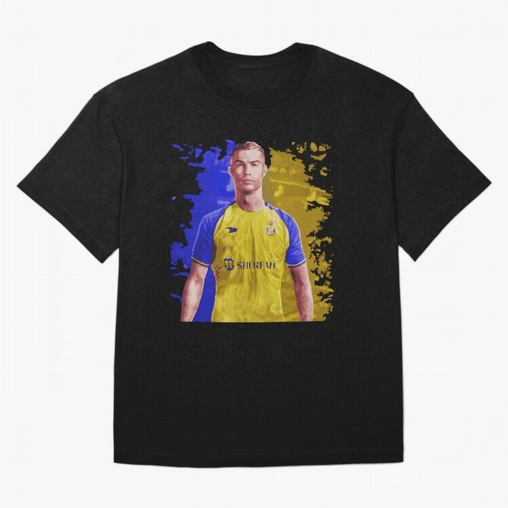 Ronaldo CR7 al nassr Oversized T-Shirt Honor the Beautiful Game during FIFA World Cup 2026 Group Stage Connected to Mbappe, Argentina Energy, Sports Nostalgia, International Competition, Famous Players and Unforgettable Victories; Created for Match