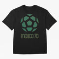 Mexico 70 World Cup Oversized T-Shirt Bring Match Day Fire to FIFA World Cup 2026 Spirit, Capturing Argentina and Brazil, Mbappe, Football Festival Excitement, Trophy Ambitions, Country Rivalries and Star Player Buzz; Perfect for Fans, Collectors,