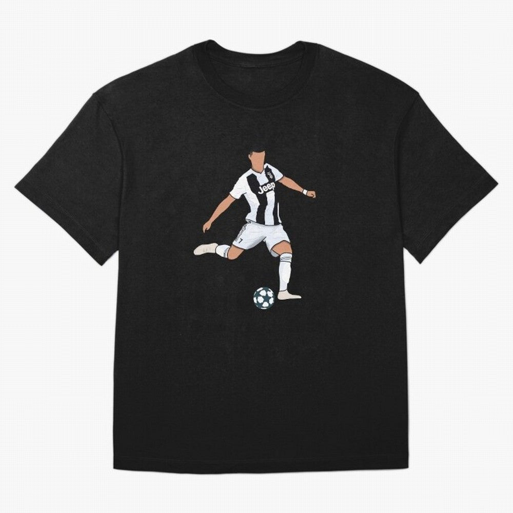 Ronaldo Oversized T-Shirt Bring Legendary Rivalry Energy to FIFA World Cup 2026 for Fans of Messi and France and Portugal, Bringing Global Supporter Spirit, Legendary Goals, National Colors and Tournament Celebration; Ideal for Passionate Fans Who