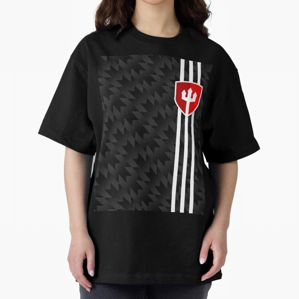 Manchester United 2017/18 3rd Kit Jersey Pattern Oversized T-Shirt Remember Iconic Moments from FIFA World Cup 2026 USA Canada Mexico Capturing CR7, France Energy, Fan Favorite Moments, National Team Passion, Big Match Drama and Soccer History;