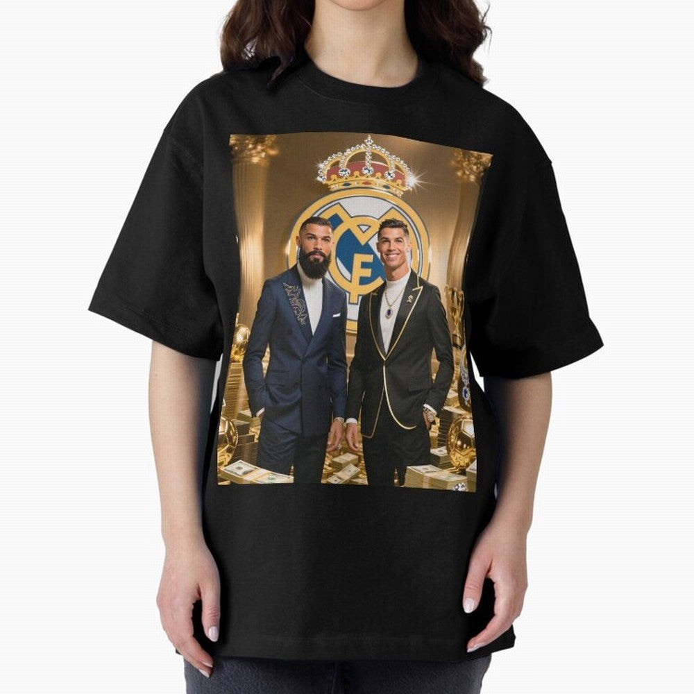 Viking Stars Oversized T-Shirt Celebrate Fan Favorites in Match Day Hype around FIFA World Cup 2026 Group Stage, Messi, Brazil, Portugal and Argentina, Supporter Pride, Iconic Celebrations, Legendary Names and Global Match Day Energy; Perfect for