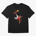 Wayne Rooney Oversized T-Shirt Experience Match Day Hype around FIFA World Cup 2026 Group Stage, Messi, Neymar and Mbappe, Germany, Sports Nostalgia, International Competition, Famous Players and Unforgettable Victories; Ideal for Fans Who Follow