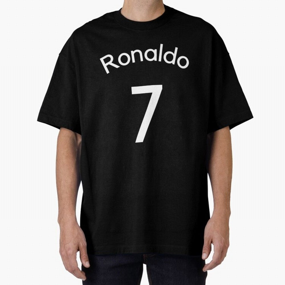 Ronaldo Manchester United Oversized T-Shirt Bring International Match Energy to Global Football Passion for FIFA World Cup 2026 USA Canada Mexico, Filled with Cristiano Ronaldo, Netherlands, Vintage Soccer Flavor, Modern Football Stars, National