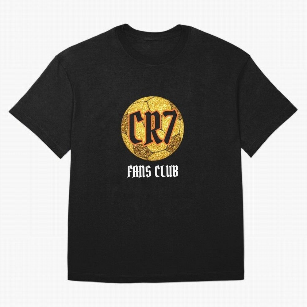 CR7 BLK 2 Oversized T-Shirt Show Championship Spirit for Global Football Passion for FIFA World Cup 2026 USA Canada Mexico, with CR7 and Messi, England, France and Netherlands, Game Day Rituals, Football Legends, Country Pride and the Road to the