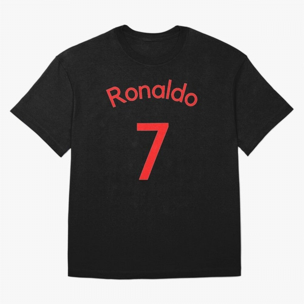 Ronaldo Manchester United Oversized T-Shirt Bring a Champion Mindset to FIFA World Cup 2026 Group Stage for Fans of Haaland and France, Bringing Classic Soccer Heritage, Championship Pressure, Fan Loyalty and International Pride; Perfect for
