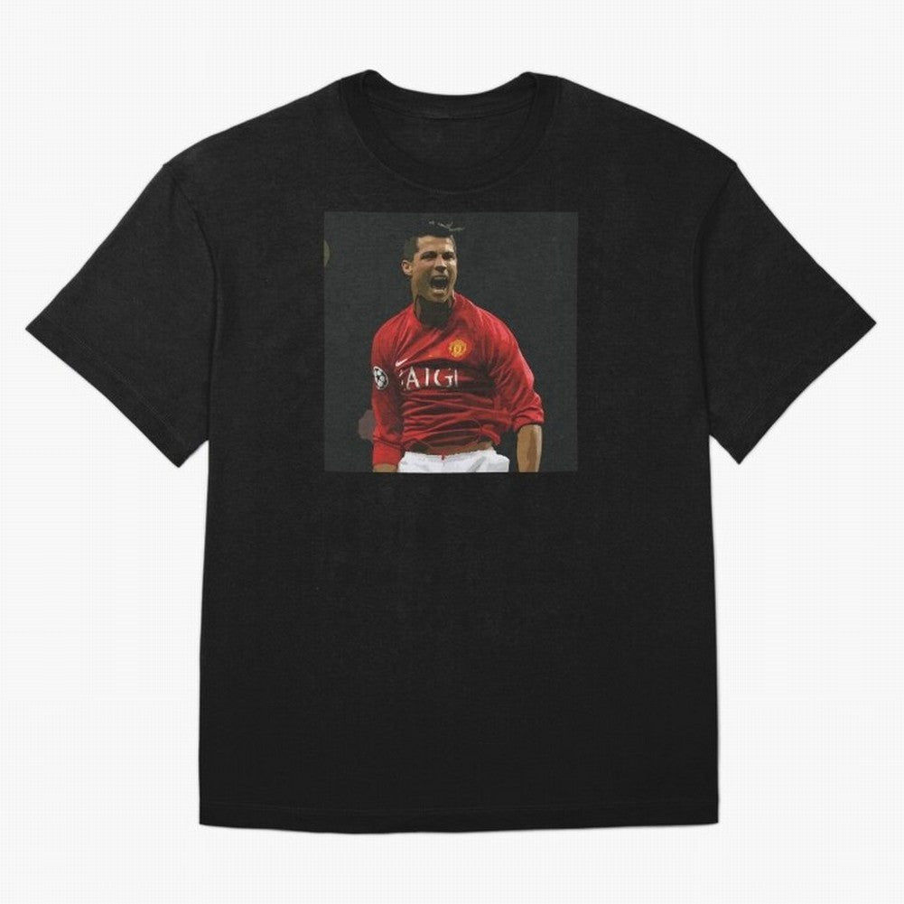 The Manchester United bug 2008 Oversized T-Shirt Show Your Love for Global Football Passion for FIFA World Cup 2026 USA Canada Mexico, Capturing CR7 and Messi, England and Germany, Vintage Soccer Flavor, Modern Football Stars, National Flags and