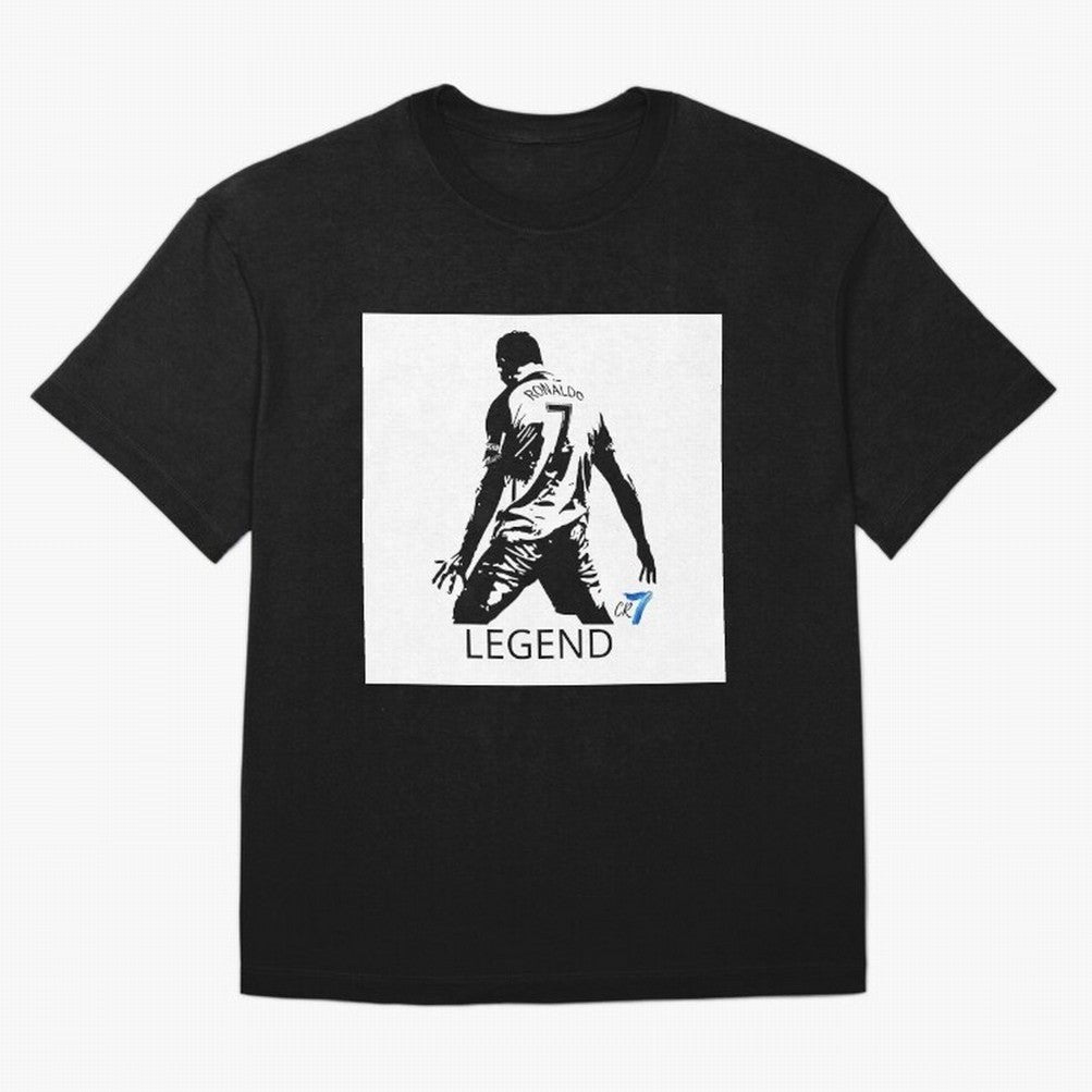 RONALDO legend CR7 Oversized T-Shirt Get Ready for Global Football Passion for FIFA World Cup 2026, Highlighting Mbappe, France, Sports Nostalgia, International Competition, Famous Players and Unforgettable Victories; Built for Supporters Chasing