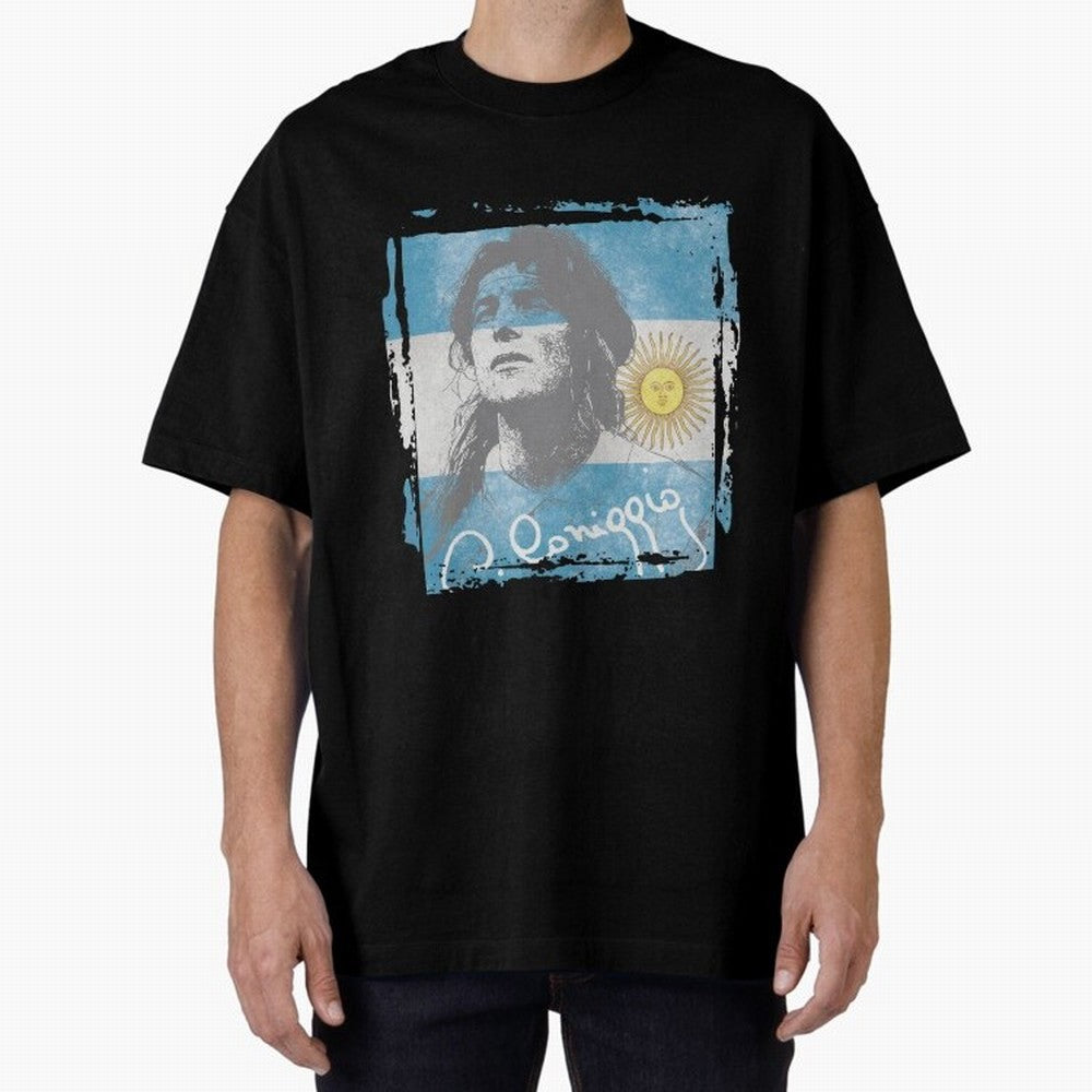 Claudio Caniggia Oversized T-Shirt Join the FIFA World Cup 2026 Journey through Neymar Highlights, Brazil Pride, Stadium Memories, Football Loyalty, International Chants and Championship Tradition; Created for Match Day Parties, Soccer Gifts, Fan