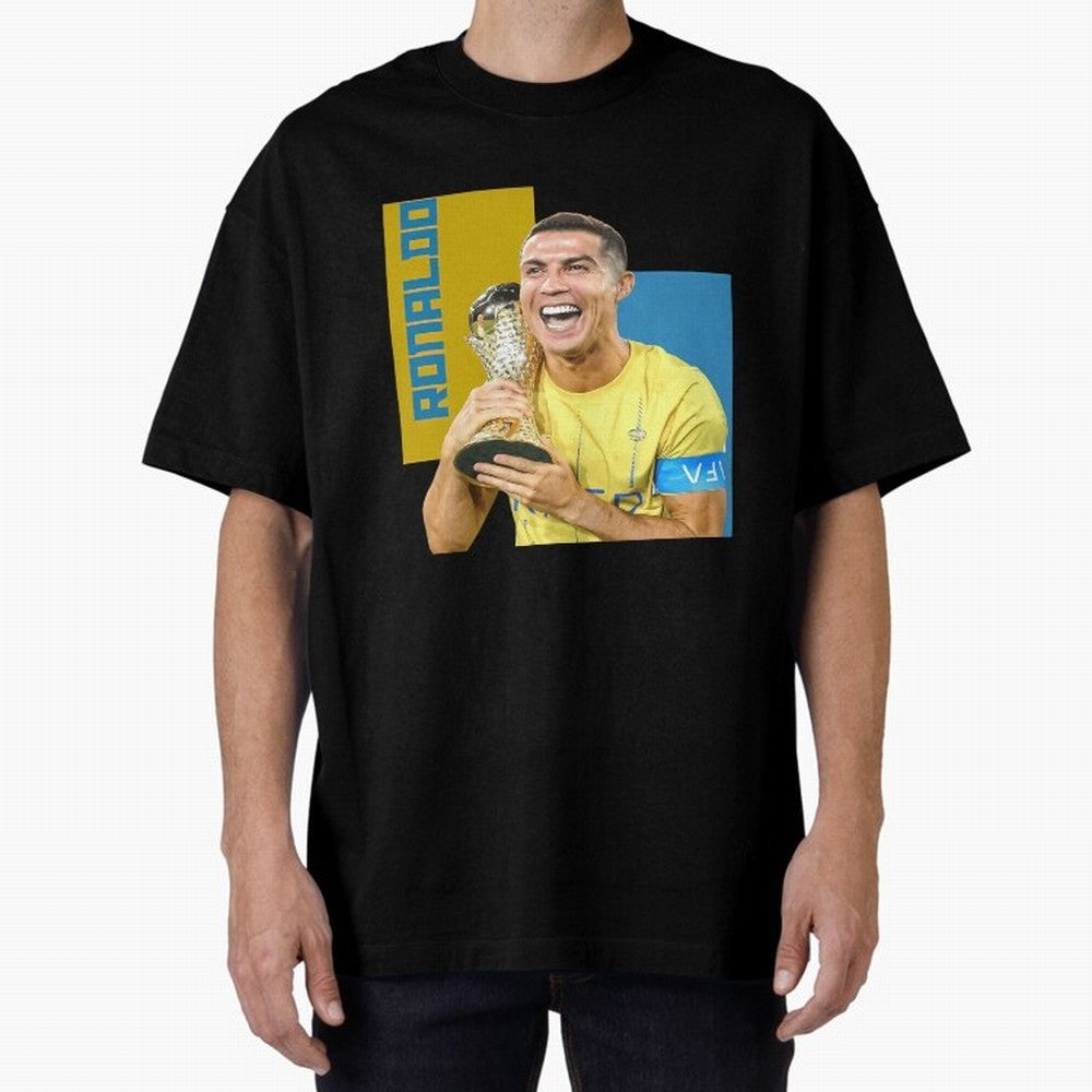 Ronaldo Oversized T-Shirt Follow Global Football Passion for FIFA World Cup 2026 Group Stage, Made for Messi and Cristiano Ronaldo, England and Germany, Worldwide Fan Energy, Dramatic Goals, Stadium Lights and Championship Celebrations; Ideal for